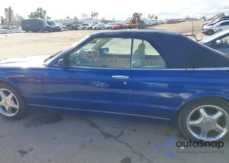 1999 Bentley Azure z USA, uszkodzony, nr VIN SCBZK25E2XCX61724